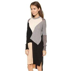 Derek Lam 10 Crosby Colorblock Sweater Dress
